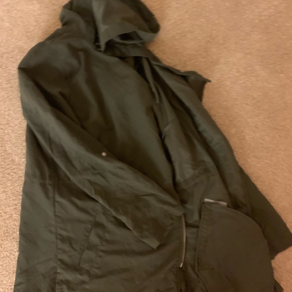 SUPER SOFT olive green jacket